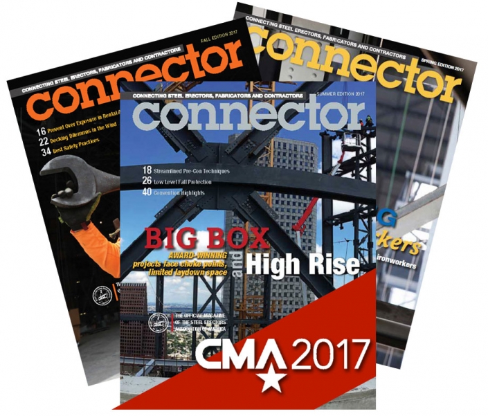 SEAA Connector Magazine Redesign - 2017 CMA Award for Collateral Trade Magazine